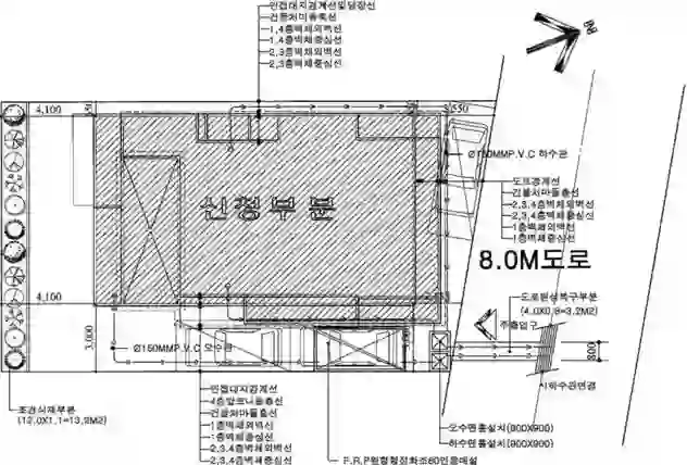 권선동 1287-2 배치도 이미지